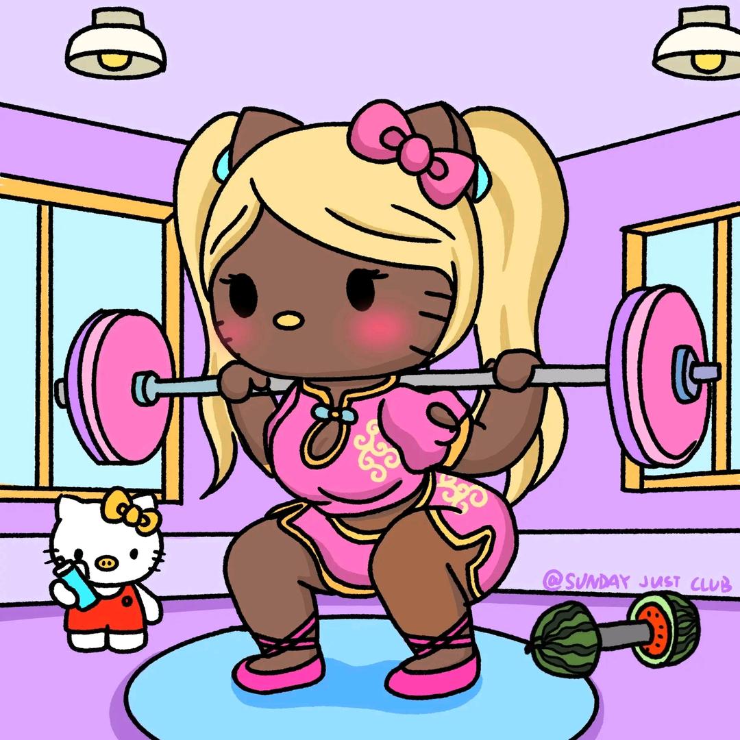 撸铁的小姐姐（晶小朵）