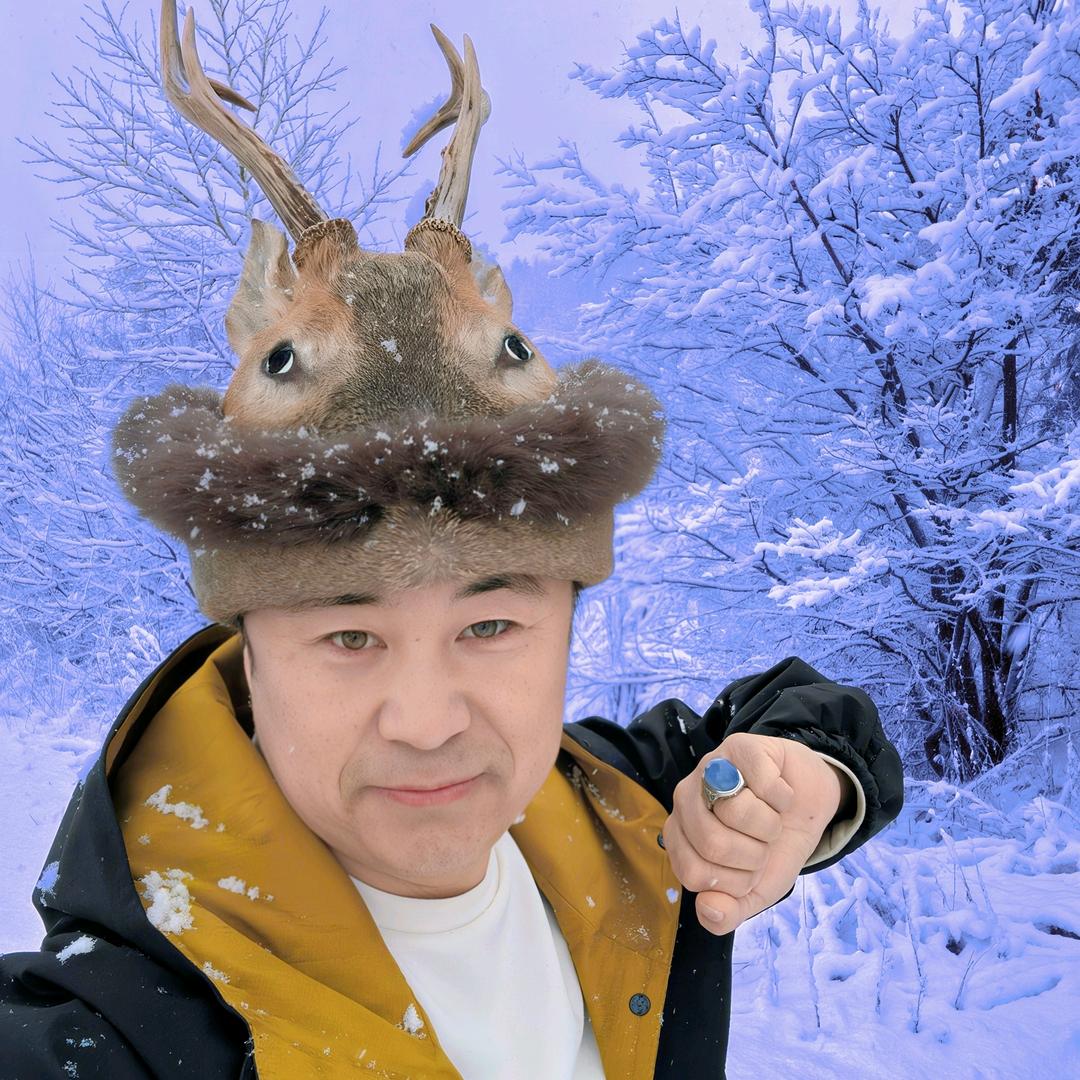 姜姜在鄂伦春（吉祥阁蓝玛瑙）