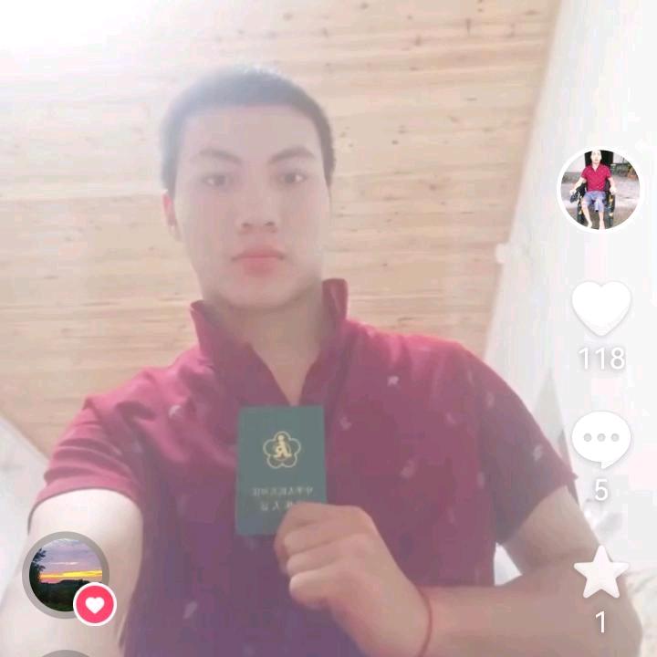 努力的残疾人