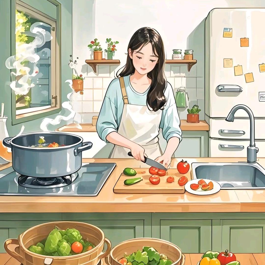泽宝妈咪做啥饭
