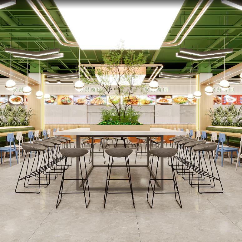 6+1食堂设计