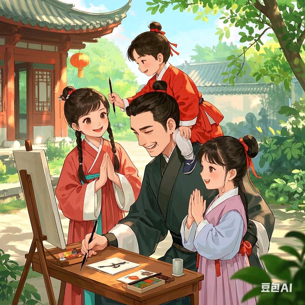 三宝与老爸日常