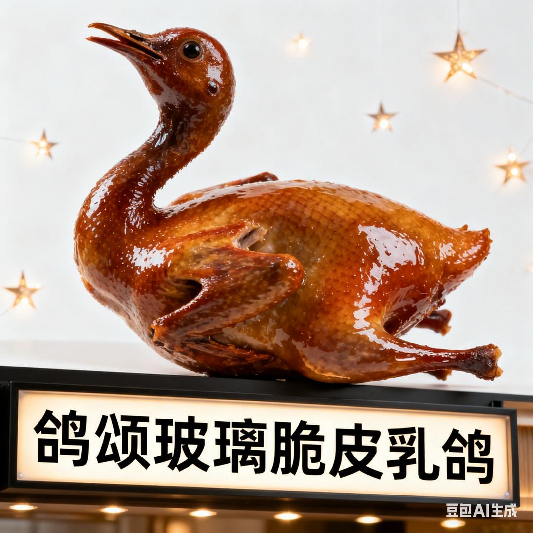 鸽颂脆皮乳鸽