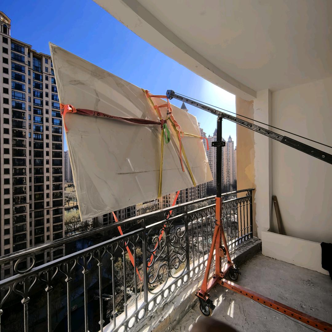 太原昇龙高空室内吊装