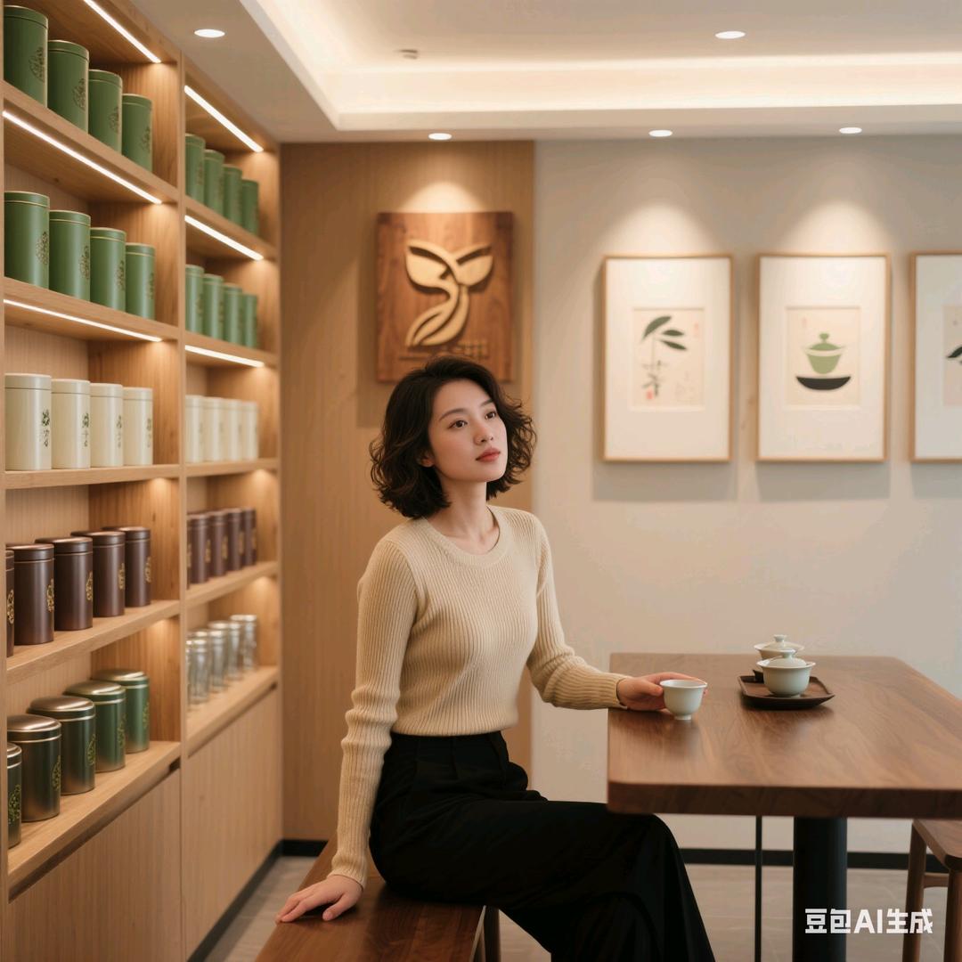 橱窗好茶