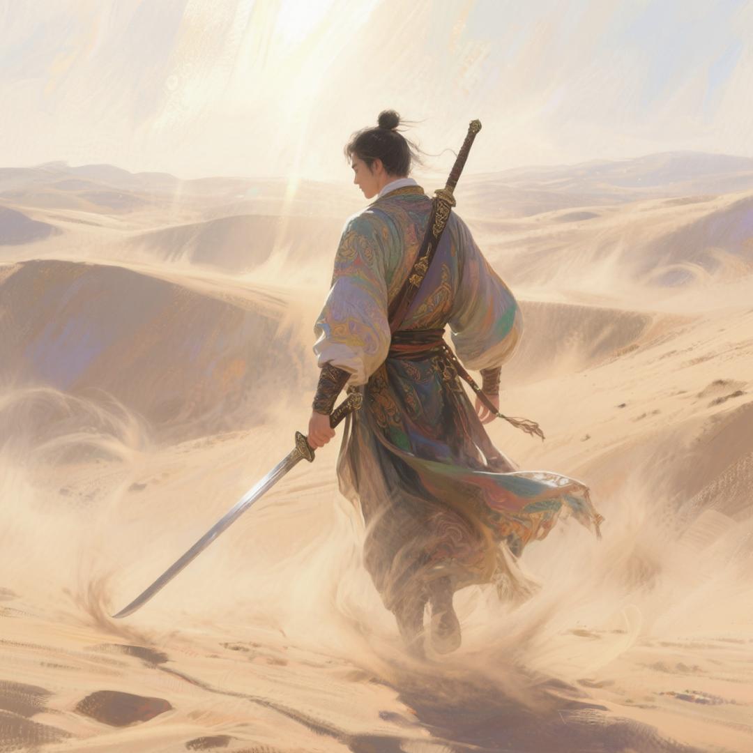 孤烟风飞沙