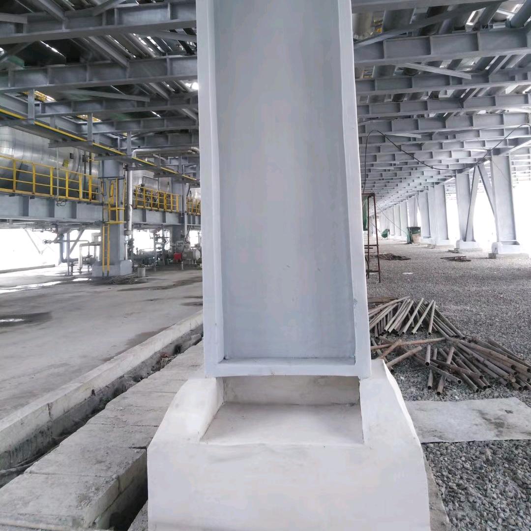 @化工厂防火厚型抹涂施工