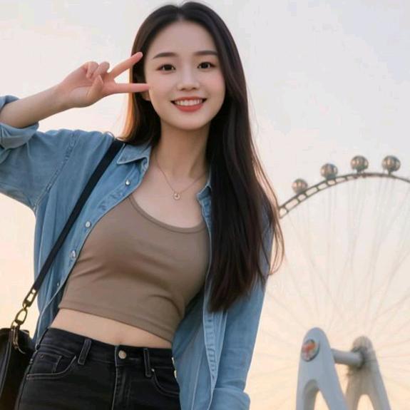 朱朱:卖猪肉的小姐姐