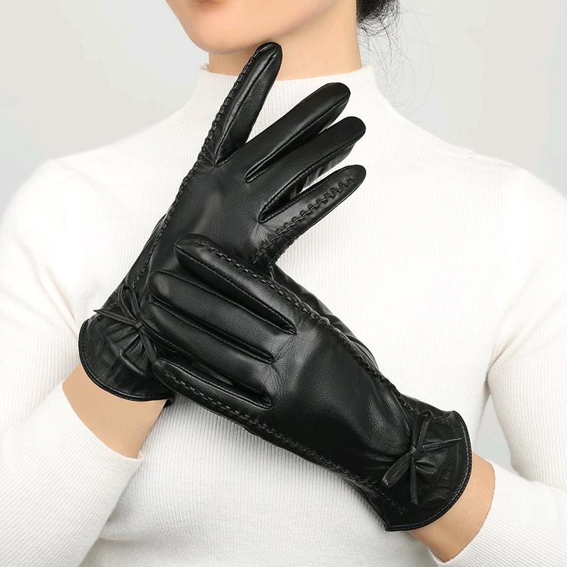 吉吉山羊皮手套