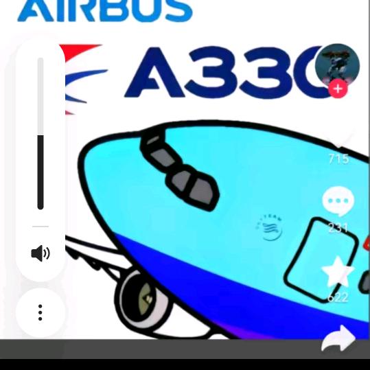 一架正在起飞的A330