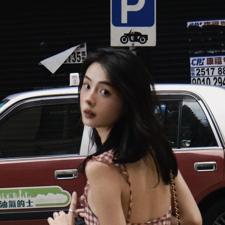 蓝色日落