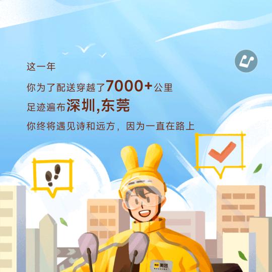 外卖小哥记录生活