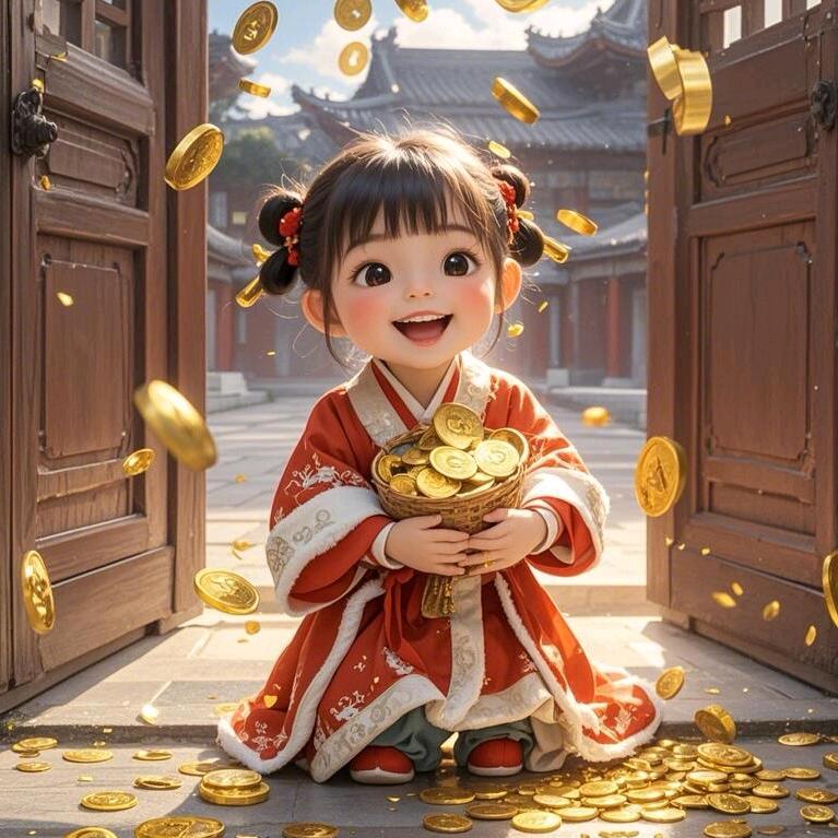 福娃送福