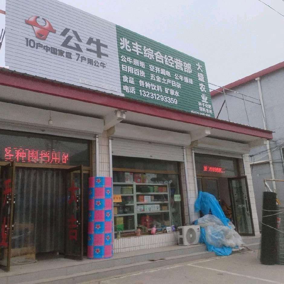 张宝建兆丰综合商贸，大盛农业