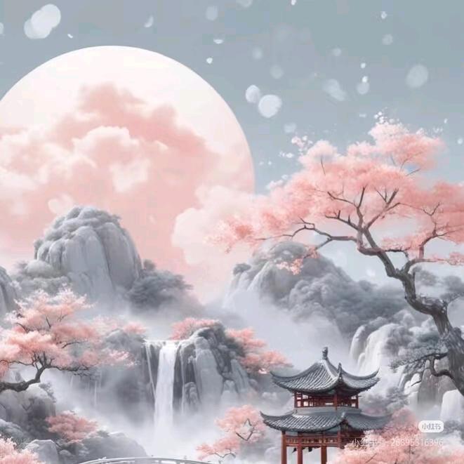 梨花飛雪影無眠