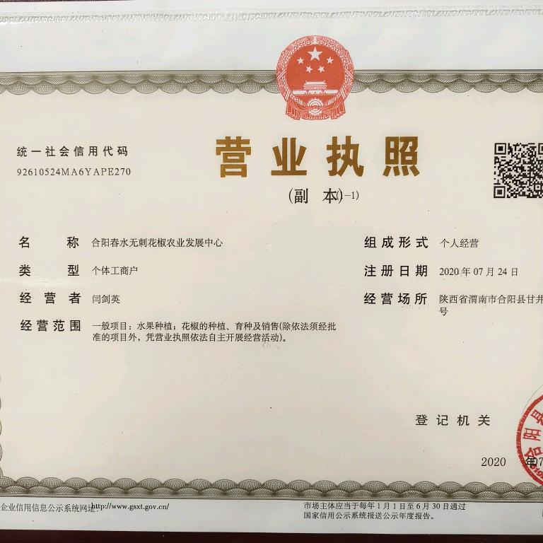 合阳春水现代农业