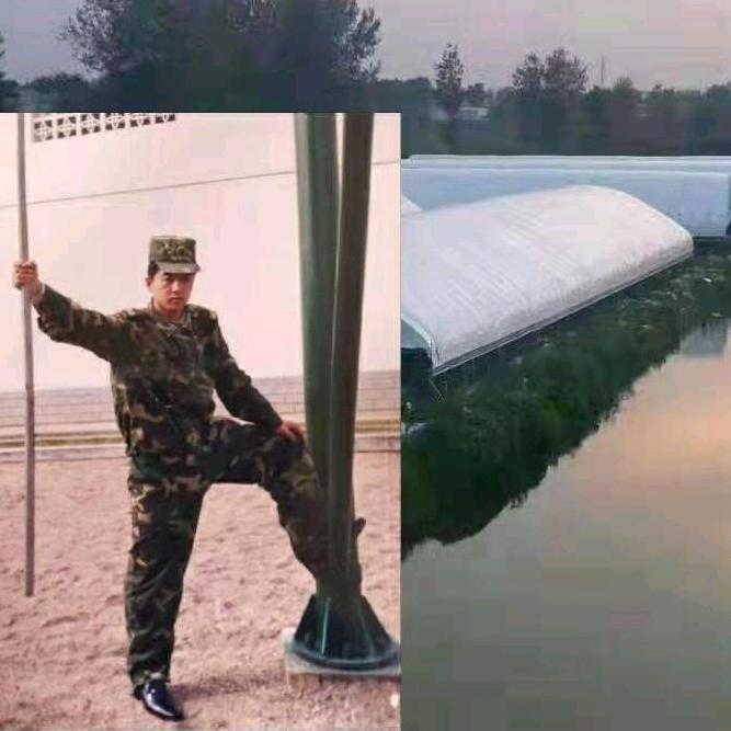 老兵葛云胜！养殖大棚建设！！！