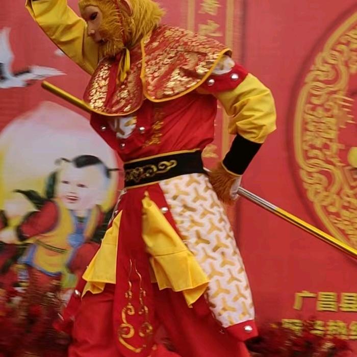 广昌锦圆艺术团美猴王，变脸