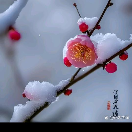傲雪寒梅