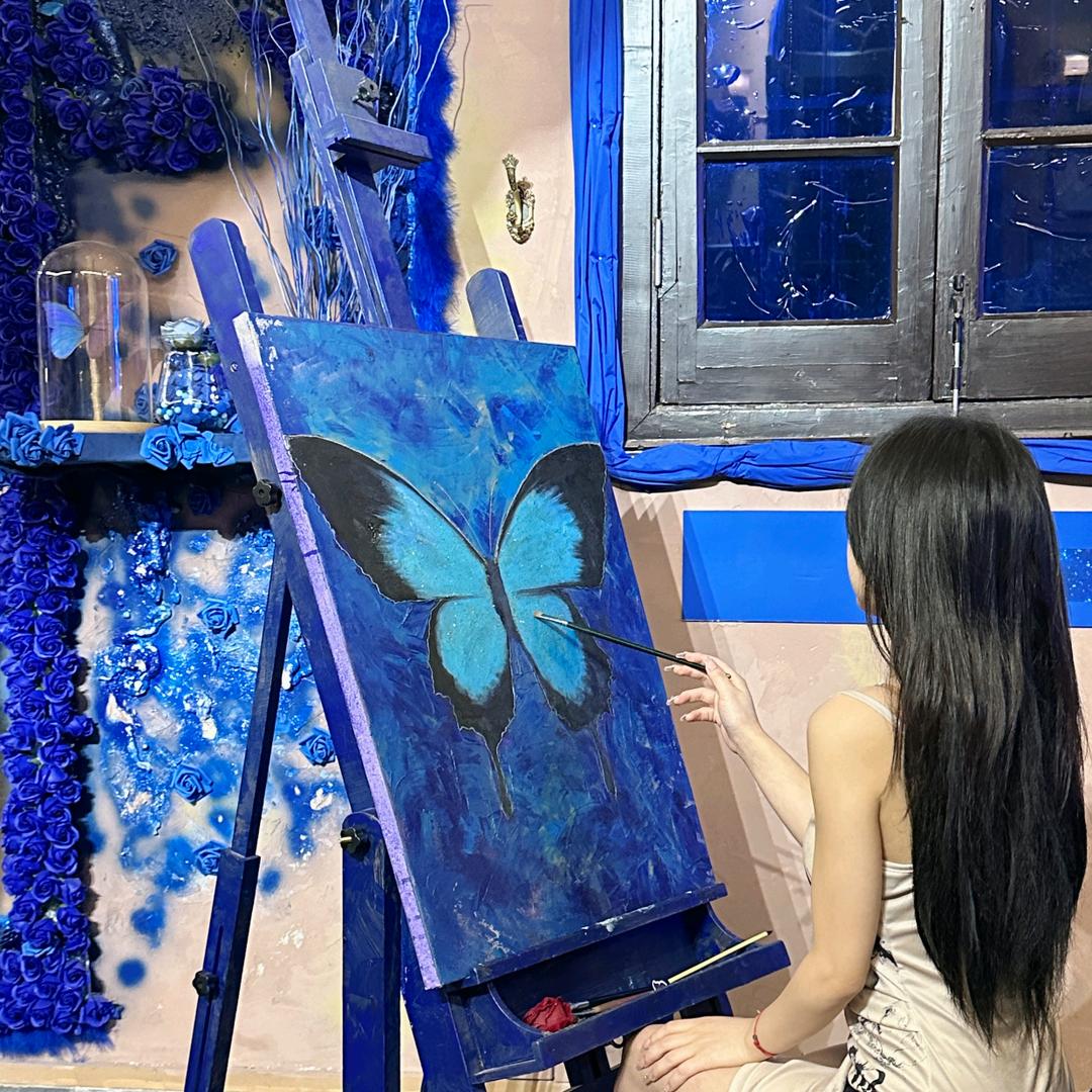 压我头发了