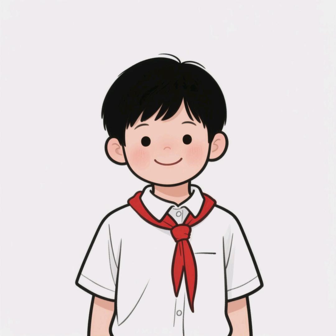一个小学生