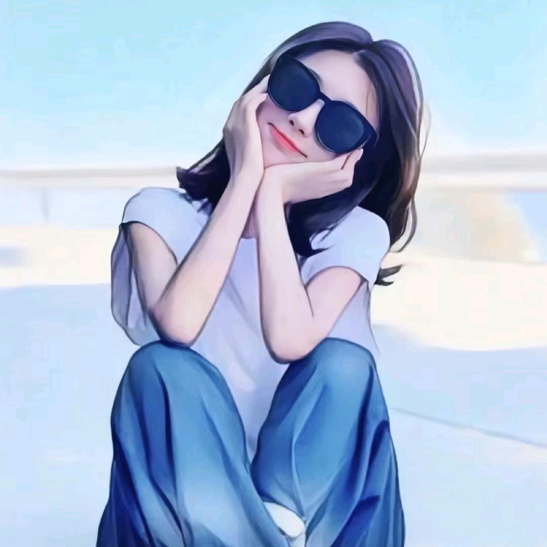 戴耳机的女孩