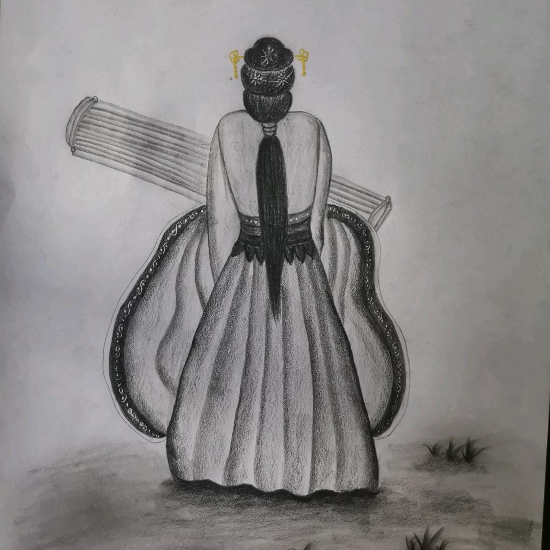 梅子爱画画