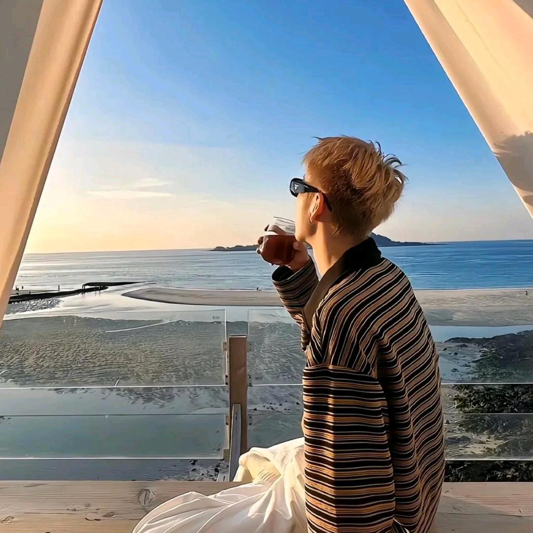 落尽海