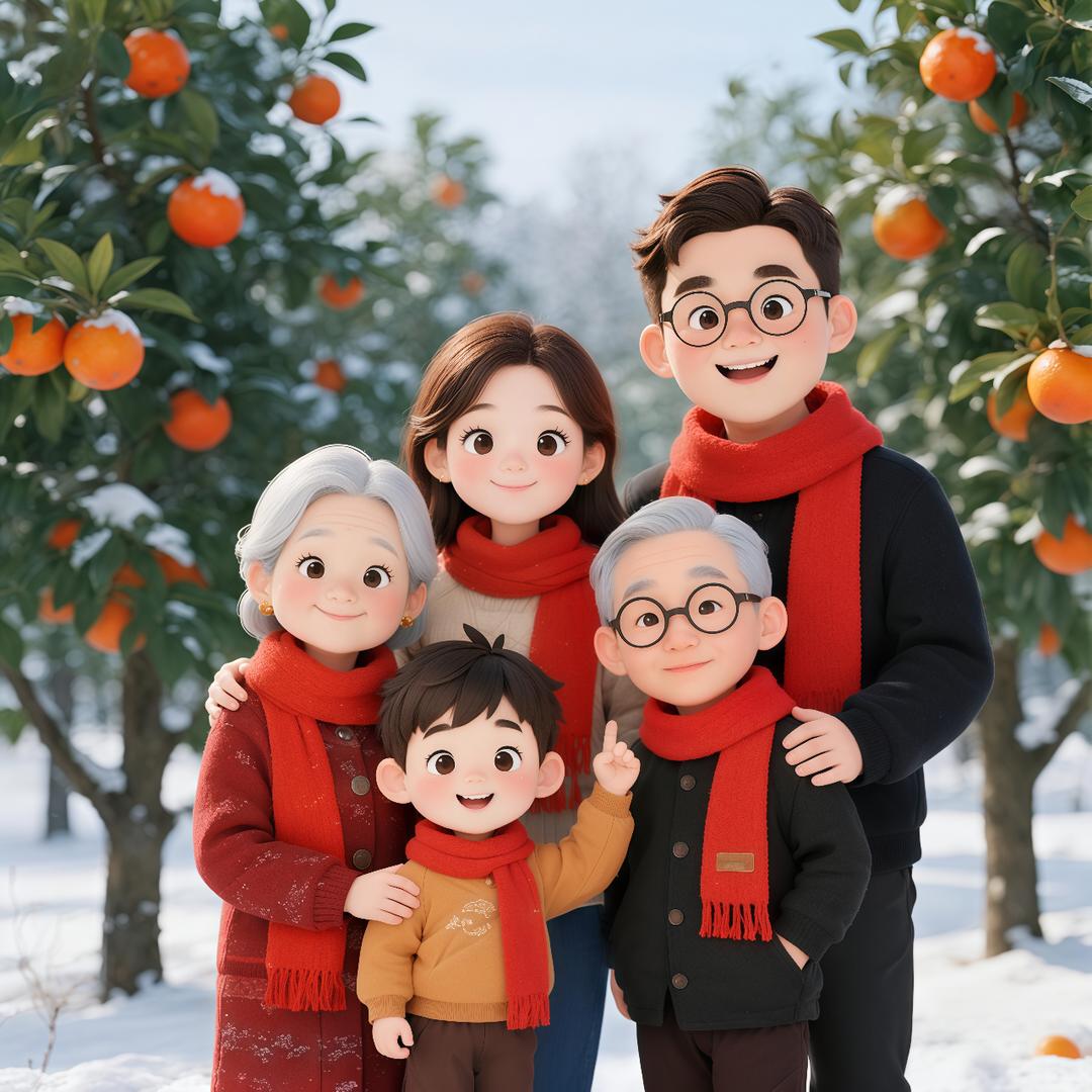 洋洋一家人