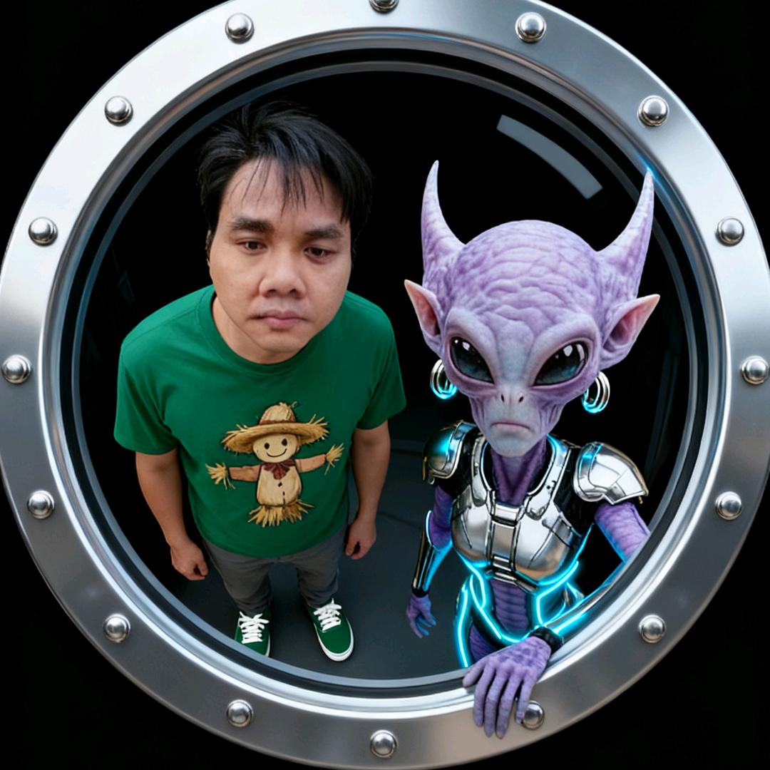 阿贞和外星人小曼👽