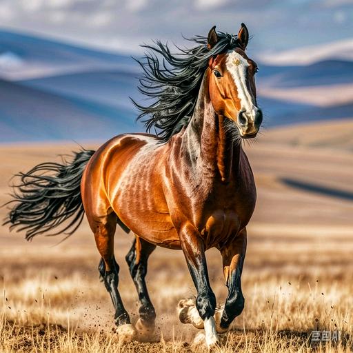 草原骏马