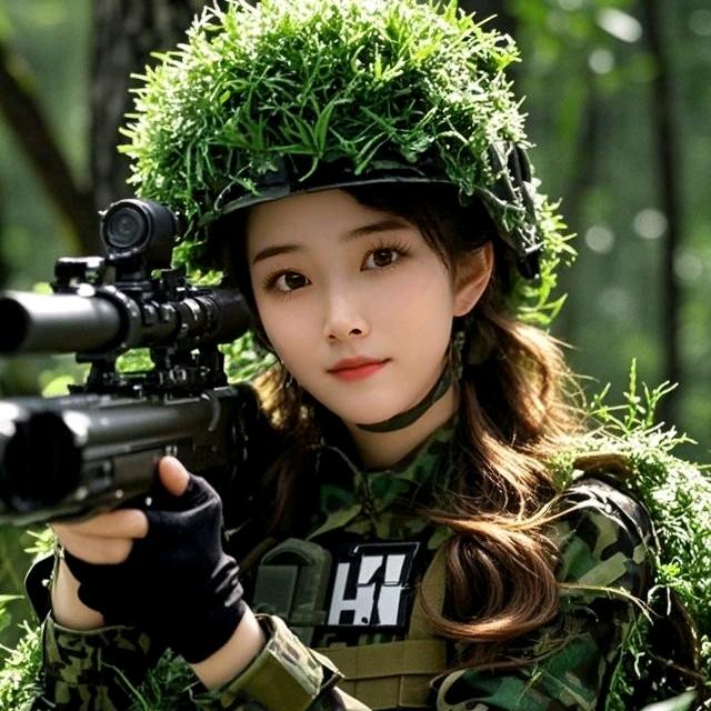 幸福自己民族服装加工妹