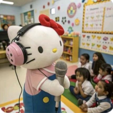 开心的红色八爪烧