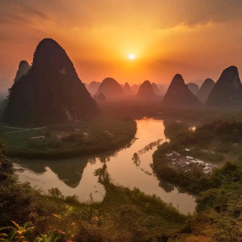 开心的我
