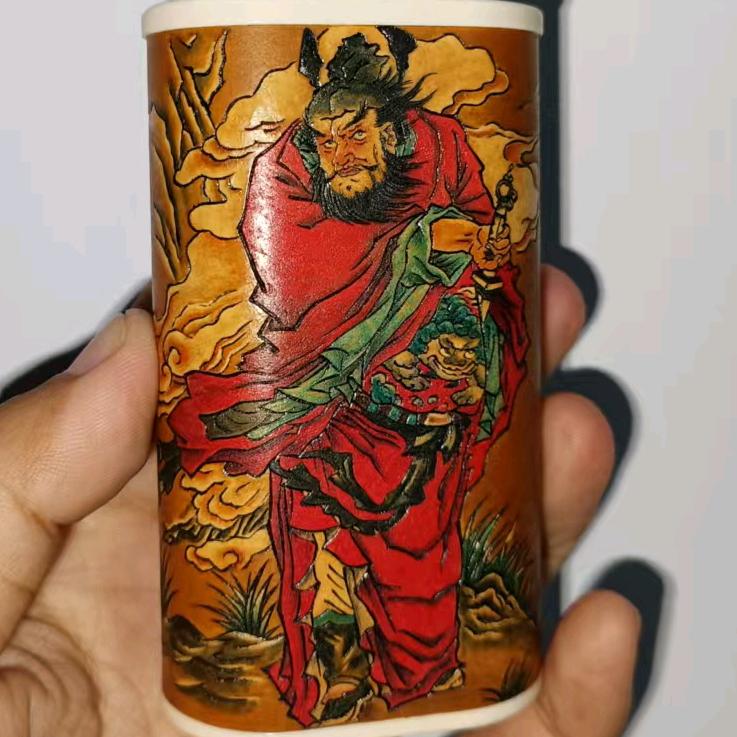 晨曦烙画