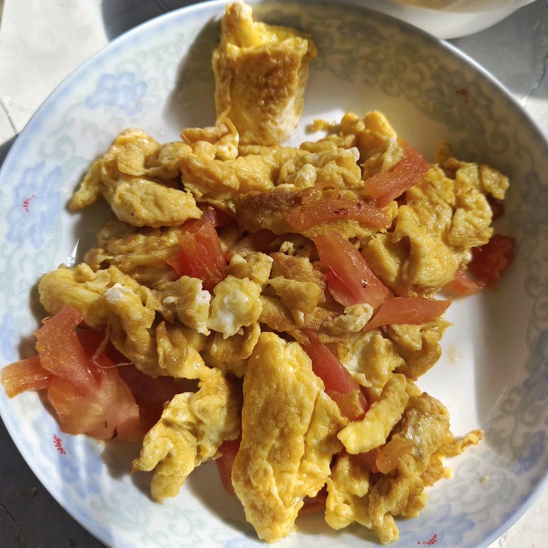 鸡蛋炒番茄炒蛋