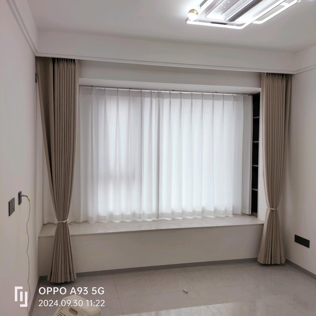 龙凤居窗帘布艺小米智能，成品窗帘