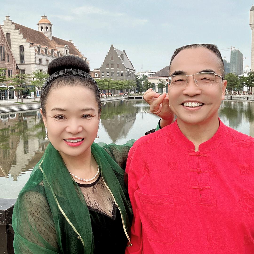 教授夫妻爱健身