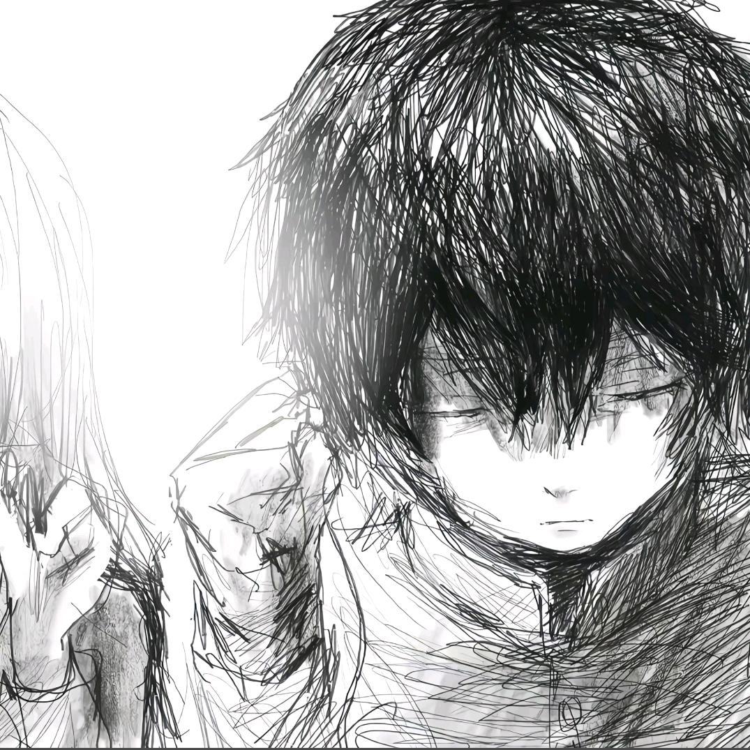 一个忧郁的男人