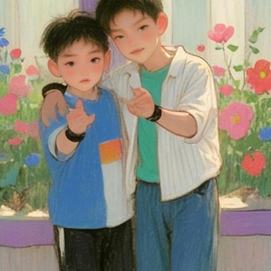 小哥俩