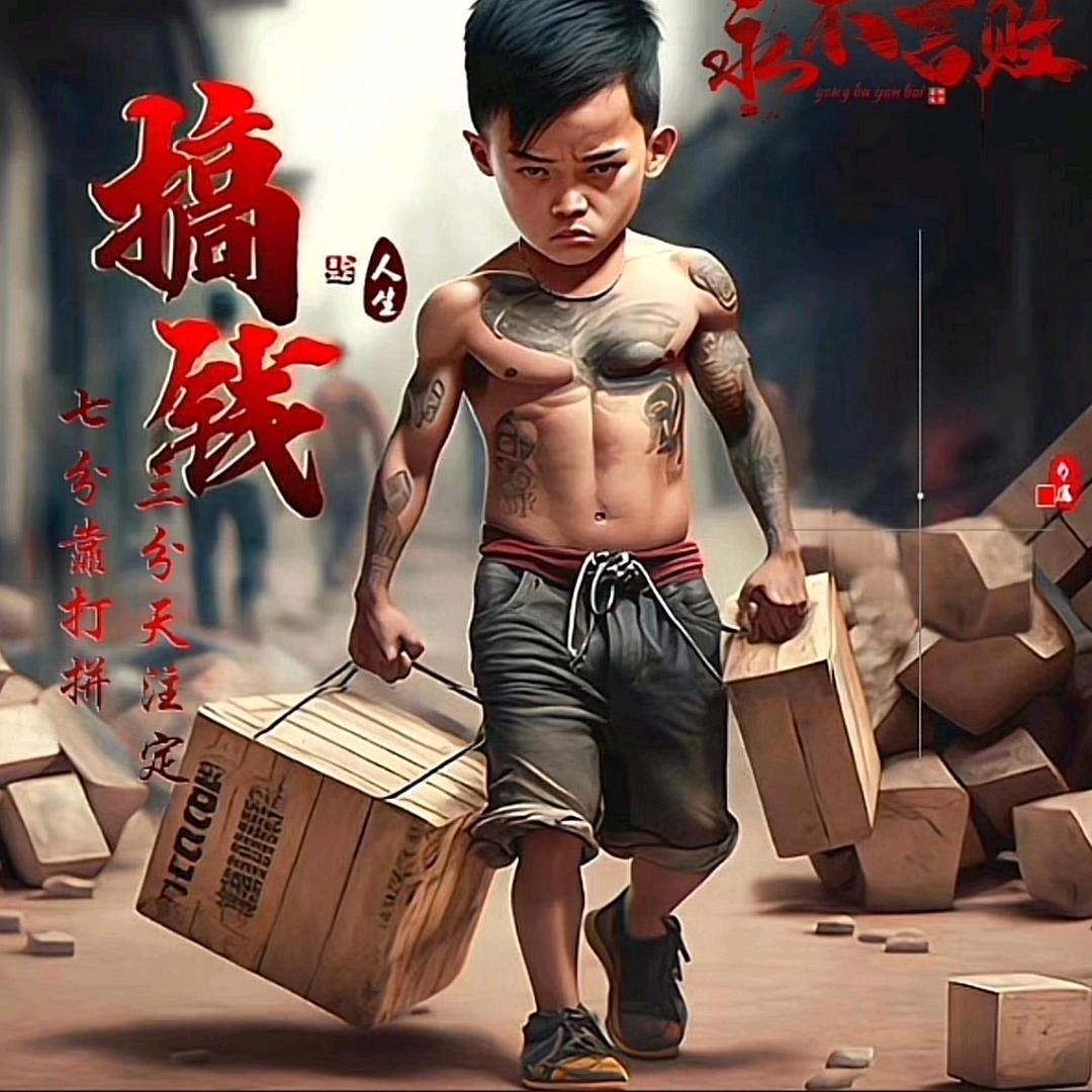 打工人。小蓝