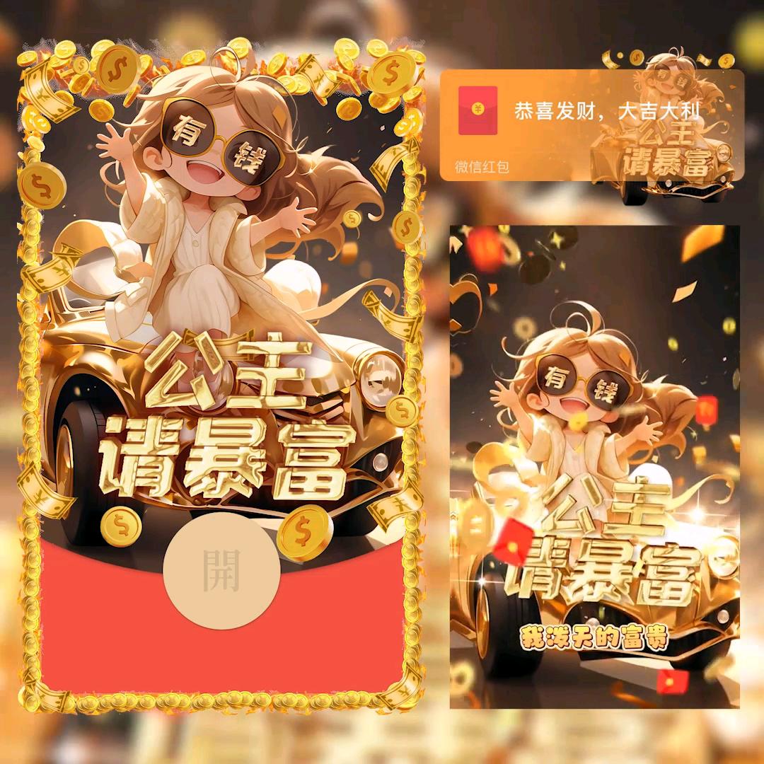 点击红包封面领取（𠰍页）