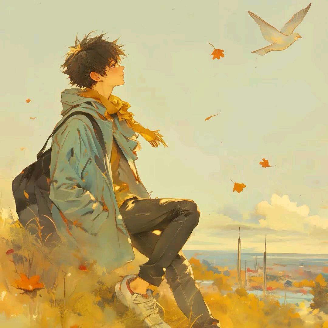 晚风里的半分憾