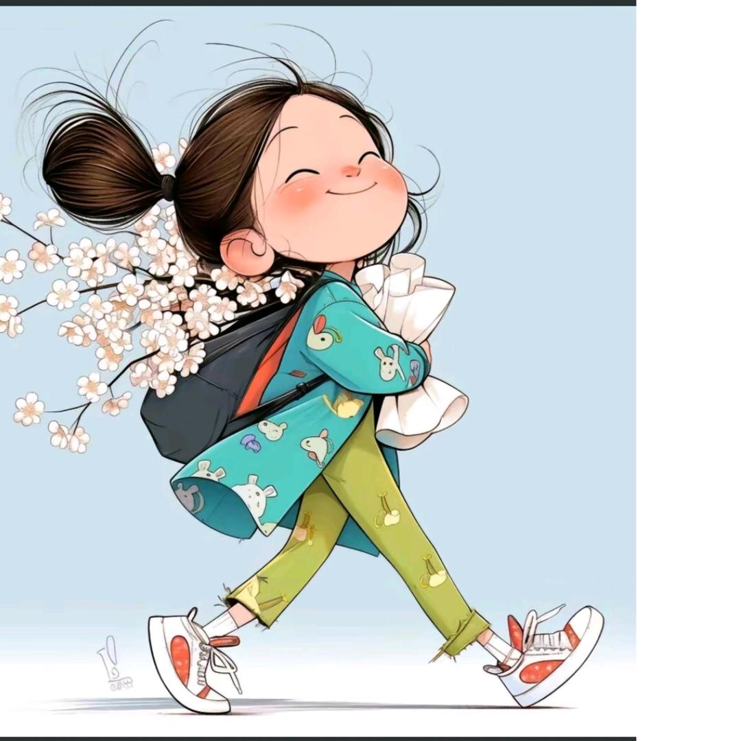 嘴角上扬的幸福