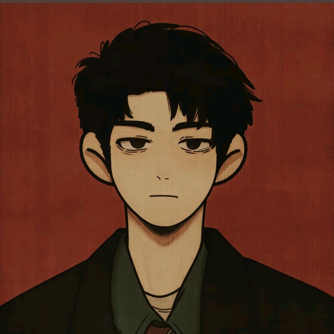 小雨中