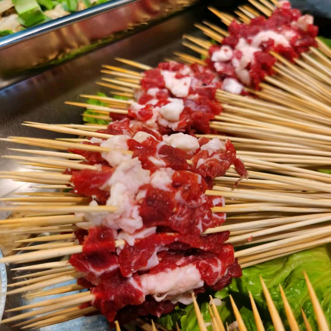 碳烤牛肉串（摆摊）