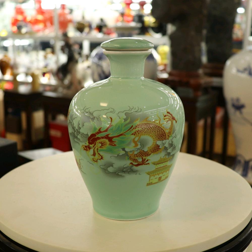 陶瓷酒瓶、酒坛定制源头厂家淄博美联陶瓷厂