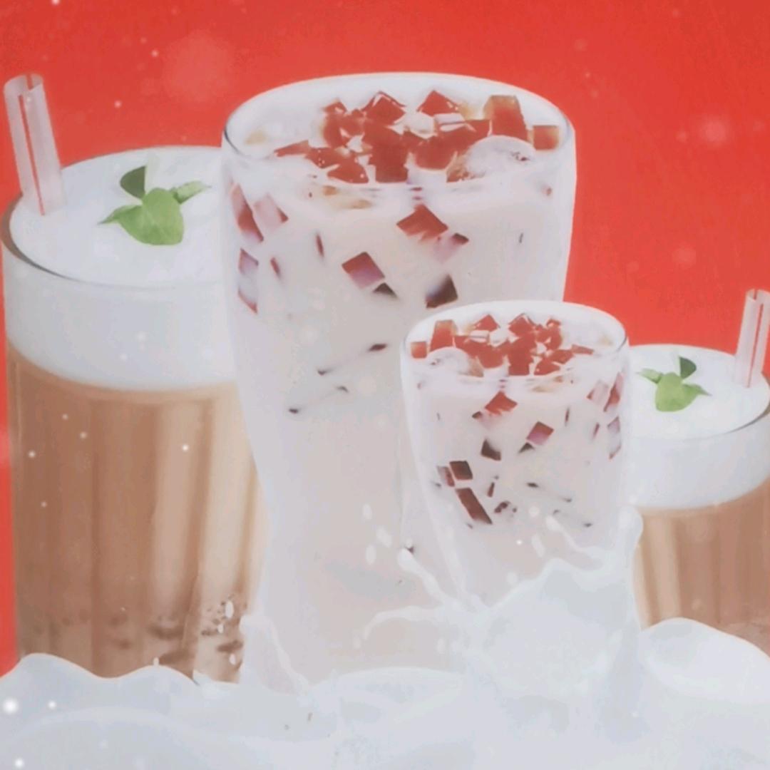 汉堡🍔🍔冷热奶茶🧋🧋