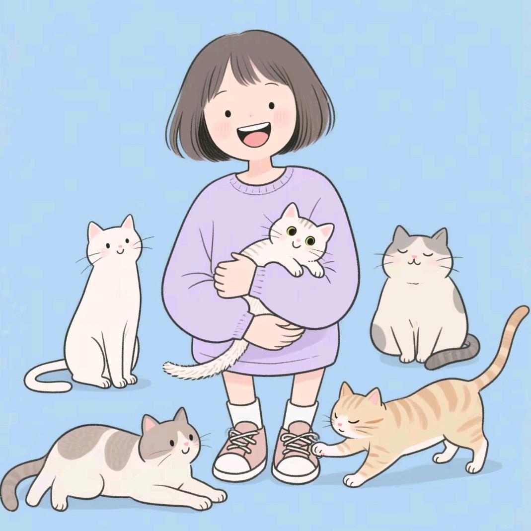 我家猫主子叫小花