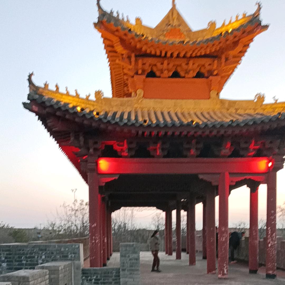 白水西古70后张师傅摄影师，西固城楼